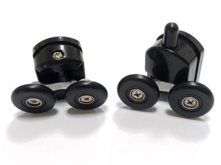 Душевой уголок ABBER Schwarzer Diamant AG30130BMH-S80BM 130x80см чёрный